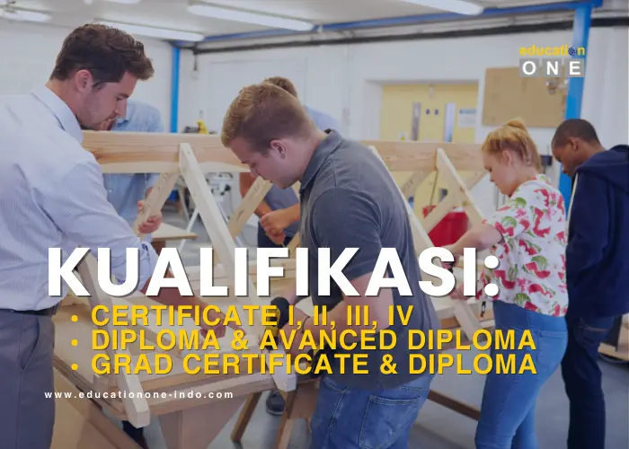 kualifikasi yang didapatka ndengan studi vet di australia